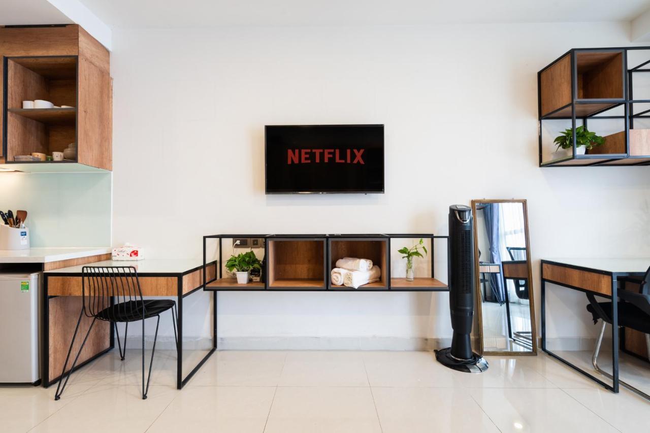 Ct Apartment At Rivergate Residence D4 โฮจิมินห์ซิตี้ ภายนอก รูปภาพ