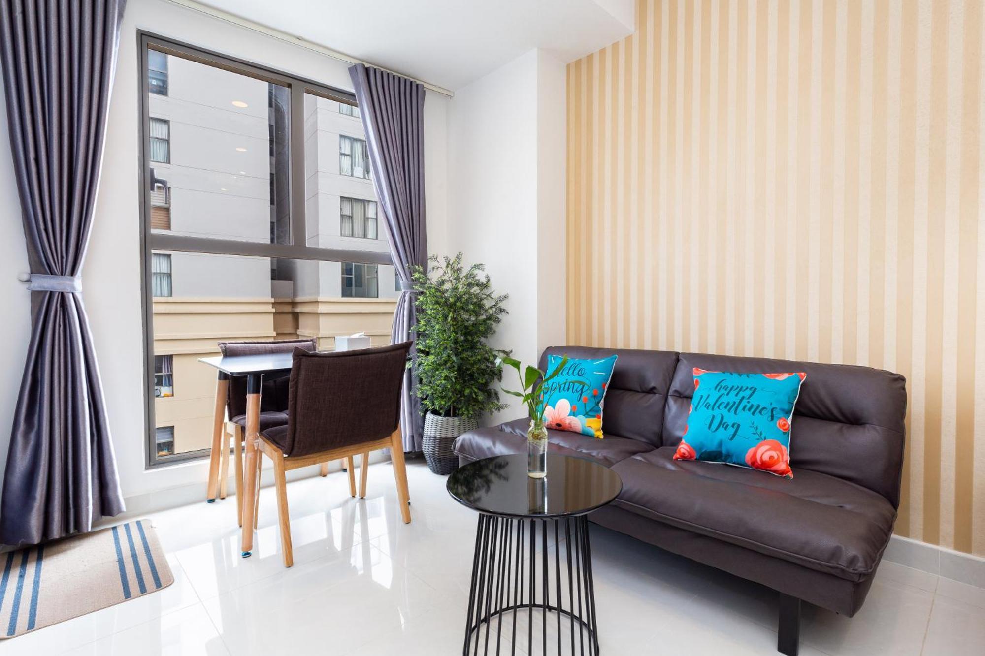 Ct Apartment At Rivergate Residence D4 โฮจิมินห์ซิตี้ ภายนอก รูปภาพ