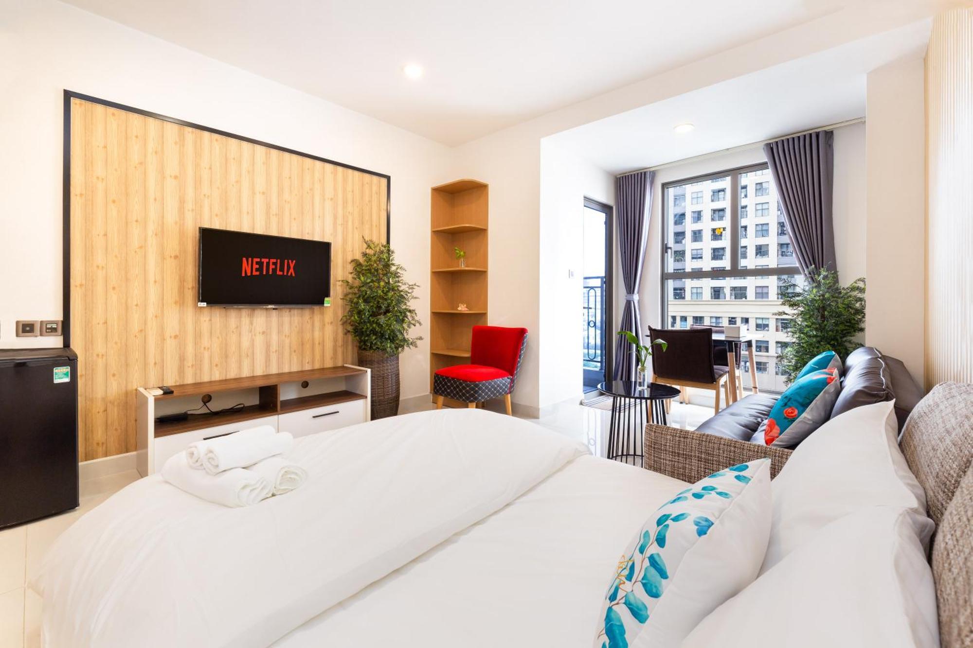 Ct Apartment At Rivergate Residence D4 โฮจิมินห์ซิตี้ ภายนอก รูปภาพ