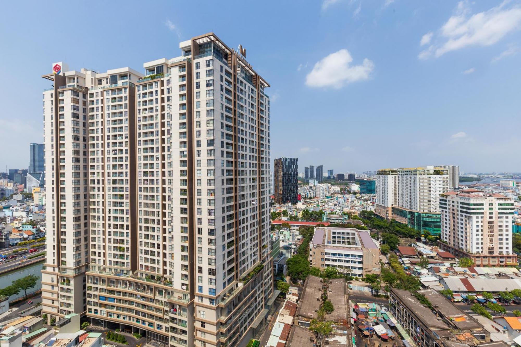 Ct Apartment At Rivergate Residence D4 โฮจิมินห์ซิตี้ ภายนอก รูปภาพ