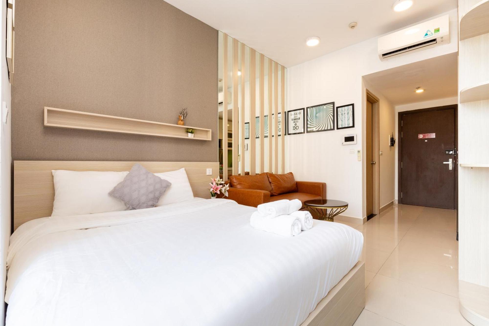 Ct Apartment At Rivergate Residence D4 โฮจิมินห์ซิตี้ ภายนอก รูปภาพ