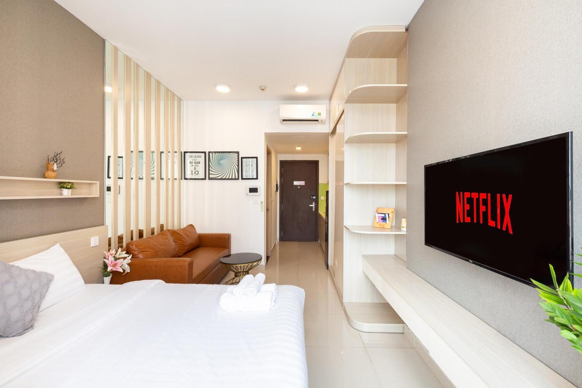 Ct Apartment At Rivergate Residence D4 โฮจิมินห์ซิตี้ ภายนอก รูปภาพ