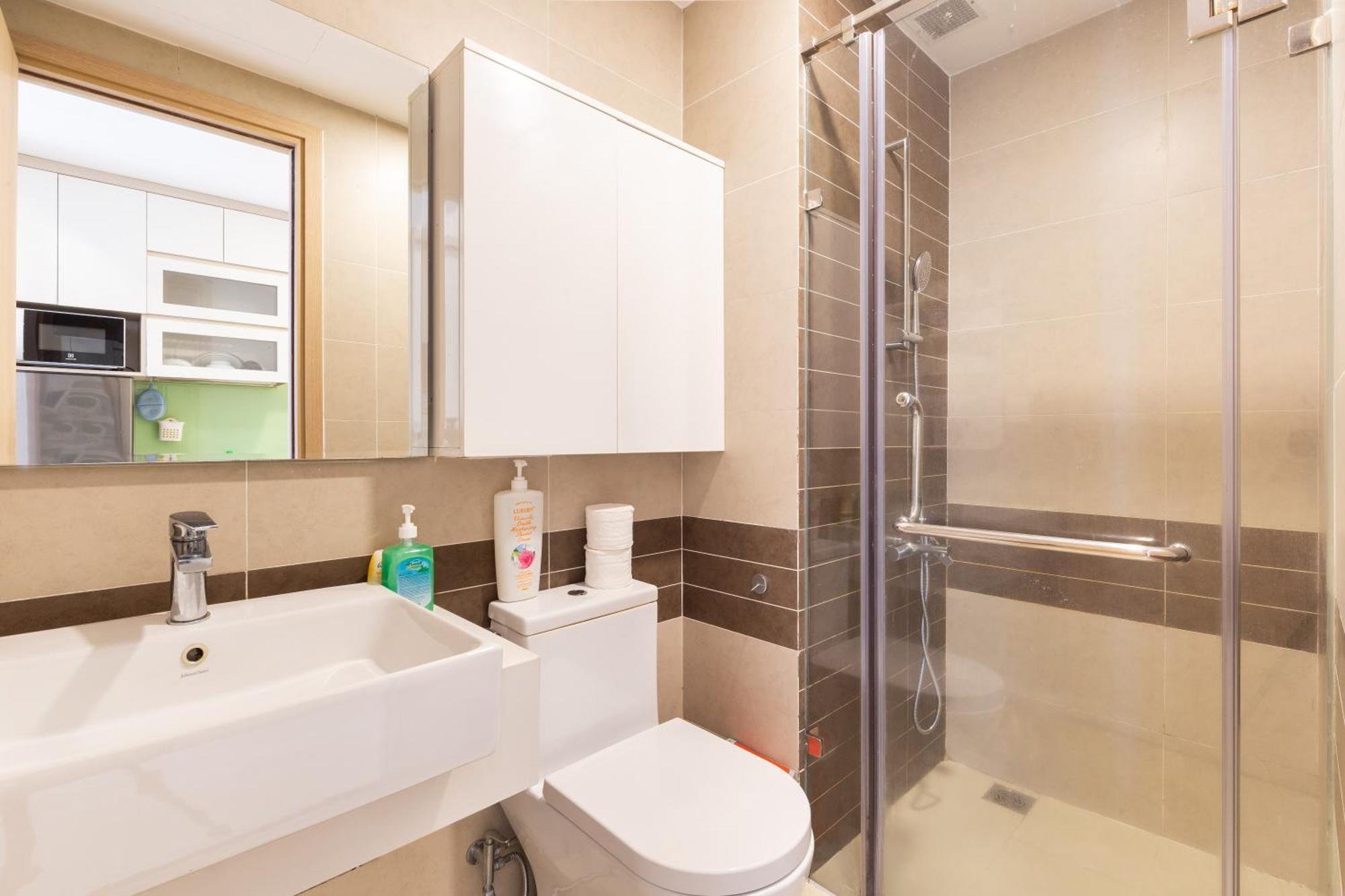 Ct Apartment At Rivergate Residence D4 โฮจิมินห์ซิตี้ ภายนอก รูปภาพ