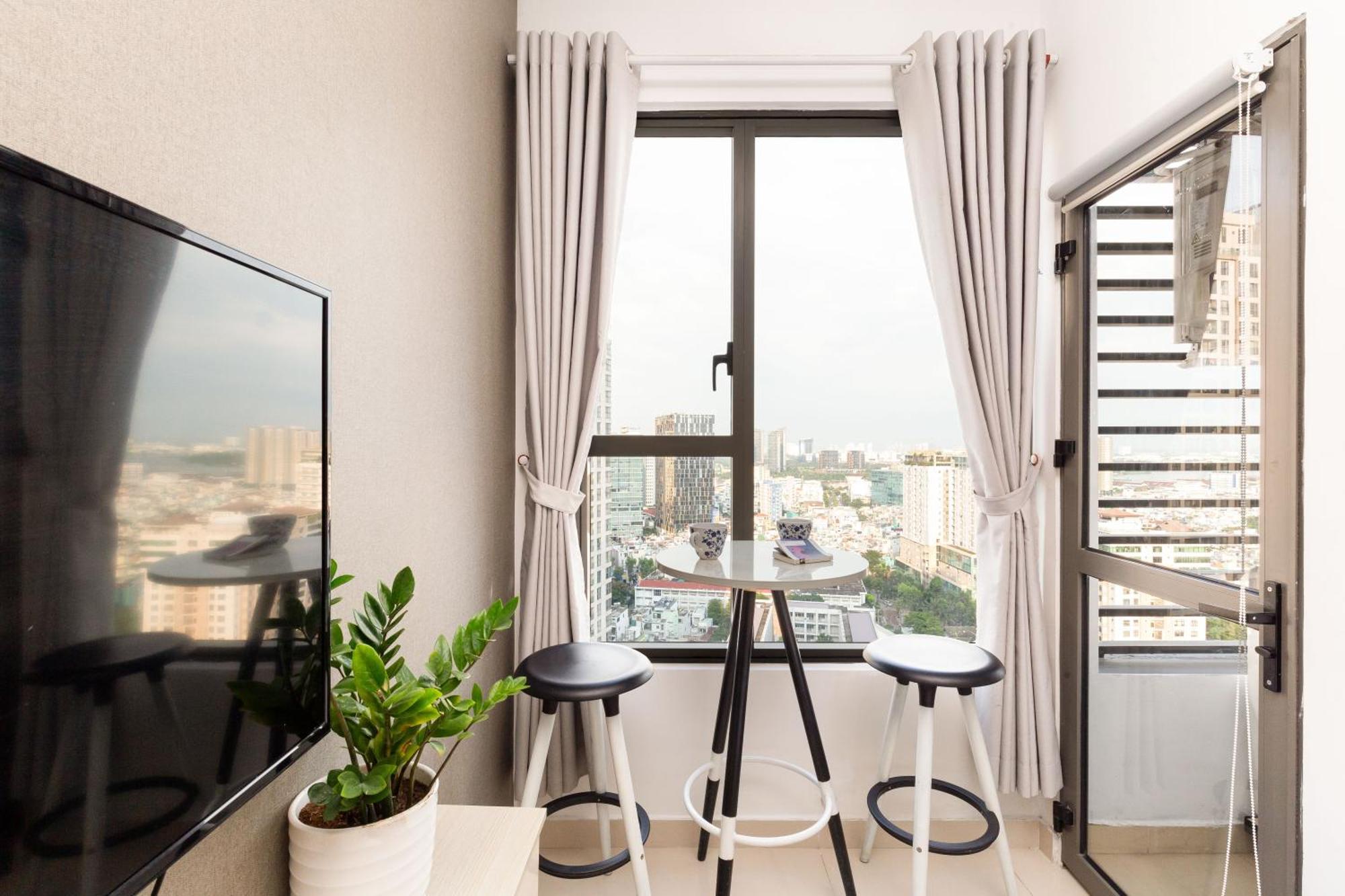Ct Apartment At Rivergate Residence D4 โฮจิมินห์ซิตี้ ภายนอก รูปภาพ